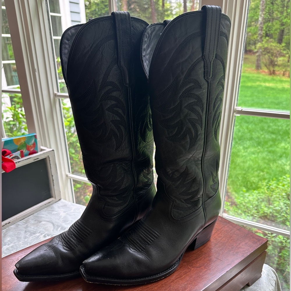 Tecovas Annie Cowboy Boot Black 9.5